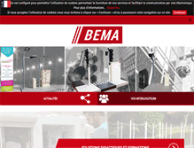 Tablet Screenshot of bema.fr