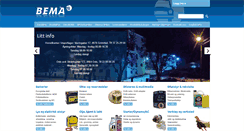 Desktop Screenshot of bema.no